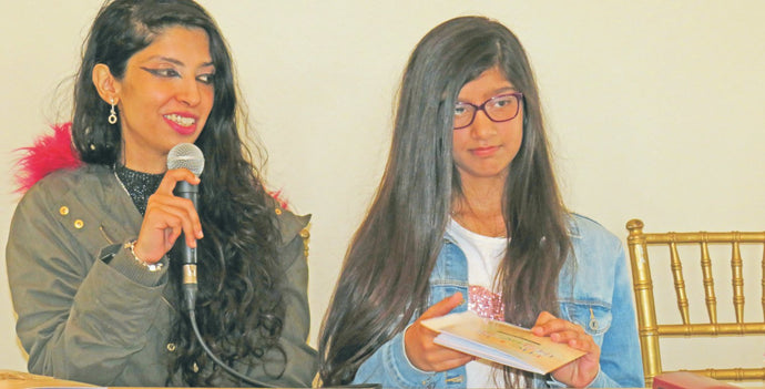 Poetess Imaan’s (12) debut book launch