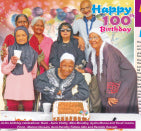 A century old and still beaming... Aunt Dorothy Fatima (100) years old
