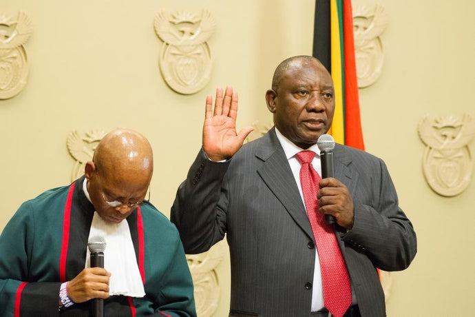 Cyril Ramaphosa sworn in as President of RSA