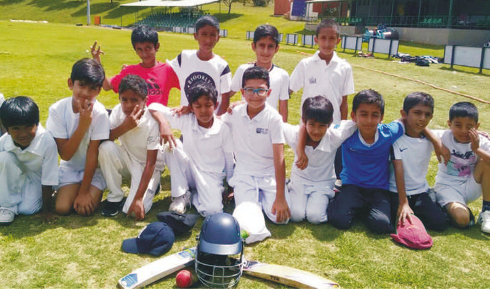 Parents show support for U9 cricket team