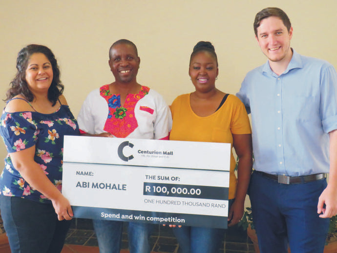 Centurion Mall announces 100k shopping spree winner